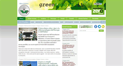 Desktop Screenshot of greenreport.it