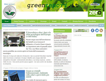 Tablet Screenshot of greenreport.it